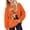 00-Orange#1174, variant on Kiijoy Halloween Graphic Sweatshirt for Girls Fall Cozy Pullover Top, Beige, Sizes 2-3T