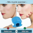 thumbnail image 3 of Ejercitador de mandíbula, Ejercitador de mandíbula Bola Ejercitador de músculos de la línea de la mandíbula Adelgaza tu cara Reductor de papada para ejercicio facial, 1 pieza-azul oso de fresa Electrónica, 3 of 5