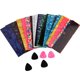 thumbnail image 4 of Hojas de Púas de Guitarra YONGSHENG 25 Piezas Celuloide Ligeras Medianas y Pesadas, 4 of 4