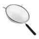 thumbnail image 1 of Colador de cocina, colador de acero inoxidable, colador de malla fina con asa para filtrar aceite, arroz y té (40 mallas)., 1 of 7