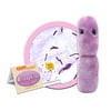 Giant Microbes Lactobacillus Acidophilus Plush Toy, Lavender - NEW