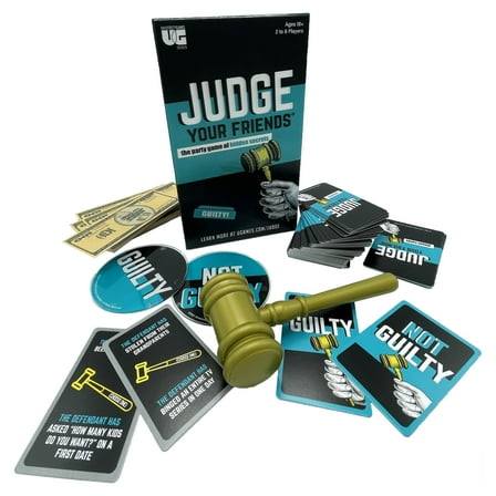 Judge Your Friends Party Game from University Games, 2-8 Players Ages 18 