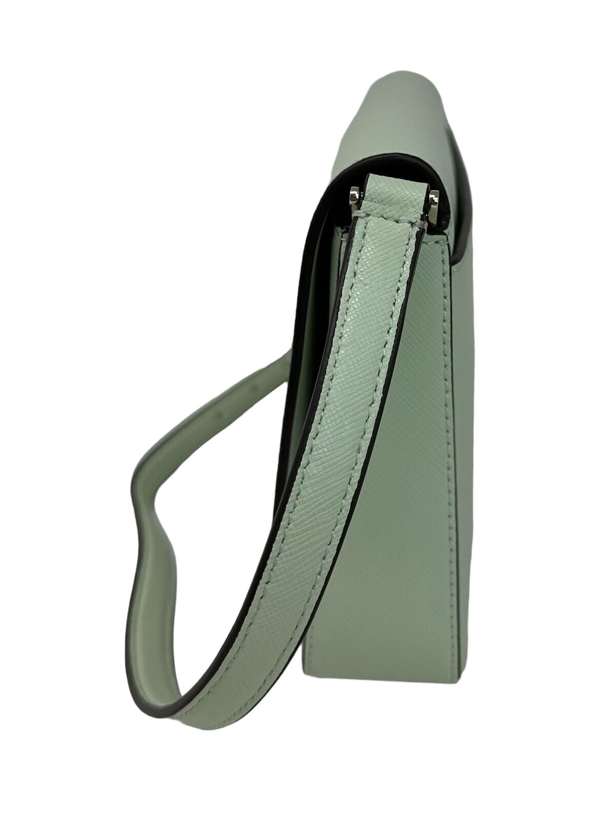 Kate Spade Staci Flap Shoulder Light Olive Saffiano Leather Bag KF371 $329