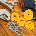 thumbnail image 4 of OULII 1Set Pipe Threading Tool For PVC NPT Taps Metal Material Compact Style, 4 of 8