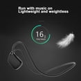thumbnail image 4 of Open-Ear Bluetooth Headphones & 32GB MP3 Player, IP68 Waterproof, Bone Conduction Headphones, Secure Fit for Workouts, Running and Swimming, Built-in Microphone, App,Black, 4 of 8