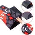 thumbnail image 2 of JOYFY Valentines Doormat Welcome Mat Welcome Hearts, Non-Slip Rubber Door Mat, Decorative Doorway Carpet, Washable Entrance Doormat for Valentine's Day Home Decor Indoor/Outdoor Decorations, 2 of 8