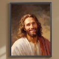 thumbnail image 3 of Pintura de diamante 5D DIY, taladro redondo completo, Kit de Jesús, decoración del hogar, arte artesanal, 30x40cm, 3 of 9