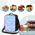 thumbnail image 4 of Picia Purple Dragon Scales Lunch box Lunch bag for men women Large capacity Lunchbox Reusable Lunch bags Insulated Lunch bag Lunch box cooler, 4 of 9
