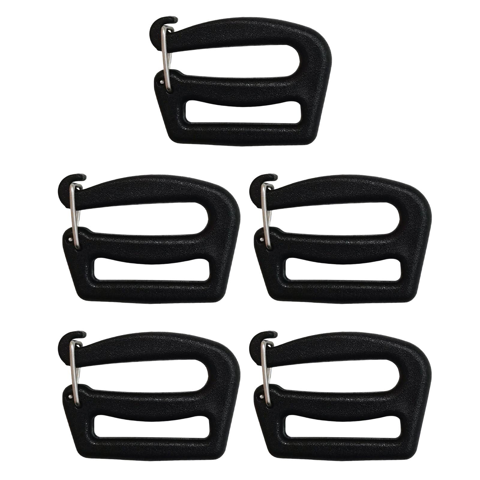 3Pcs Tactical Webbing Connecting Lock Buckle Strap Belt Backpack Clips F1G5