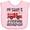 AD-Pink, variant on Inktastic Volunteer Firefighter Daddy Boys or Girls Baby Bib