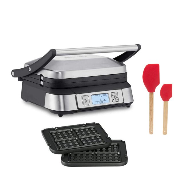 Cuisinart GR6S SmokeLess Contact Griddler with 2Piece Silicone