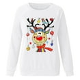 thumbnail image 7 of Womens Casual Long Sleeve Graphic Tee Shirts Crew Neck Sweatshirts Pullover Tops For Women, 7 of 7