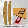 thumbnail image 3 of Grinding Nail File Professional Sponge Nail Files Double-sided Polishing Nail Rub Tool Sponge, 3 of 8