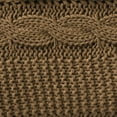 thumbnail image 4 of VCNY Home Dublin Taupe Cable Knit Cotton Throw, 50" x 70", 4 of 5