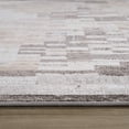 thumbnail image 2 of HomeRoots 559006 7 x 10 ft. Abstract Distressed Rectangle Area Rug, Cream & Brown, 2 of 7
