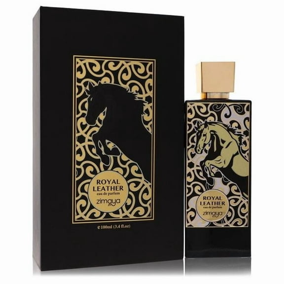 Afnan 565887 100 ml Zimaya Royal Leather Eau De Parfum Spray for Men & Women
