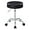 Black, variant on RTYJGD White Swivel Office Stool, Rolling Salon Massage & Tattoo Chair, Modern Round Stool, 16.14"D x 16.14"W x 25.98"H,Black