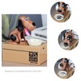 thumbnail image 3 of Cute Cartoon Dog Piggy Bank Smart Puppy Cat Box Piggy Bank, 3 of 6