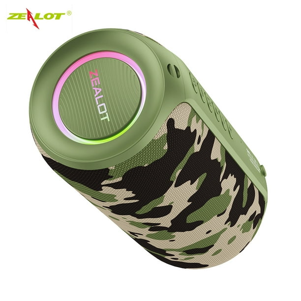 Altavoz inalámbrico portátil ZEALOT S32 Max con tecnología BT 5.2,