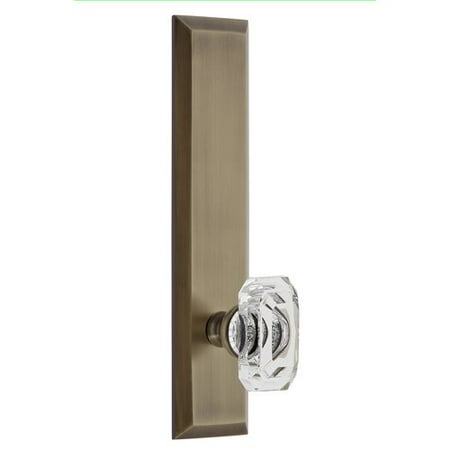 Grandeur Fifth Avenue Tall Plate Passage Door Knob