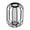 Black, variant on Gold Gold Metal Lantern Vase With Transparent Tube For Displaying Fresh Or Artificial Blooms Perfect For Centerpieces Or Gift Giving
