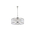 thumbnail image 5 of Urban Classic Chelsea 10-Light Metal Royal Cut Chandelier in Nickel Finish, 5 of 9