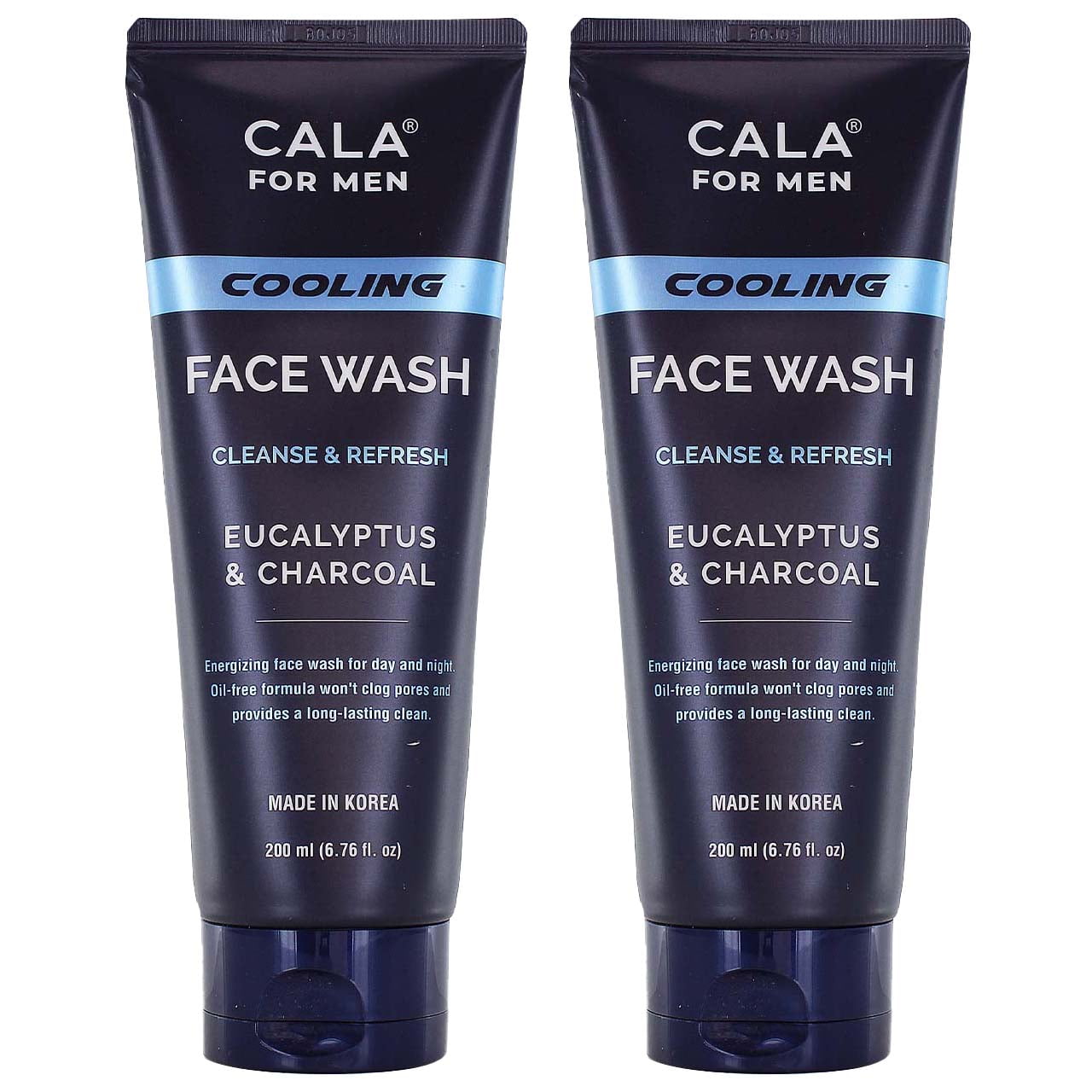 Cala for Men Cooling Face Wash Eucalyptus & Charcoal