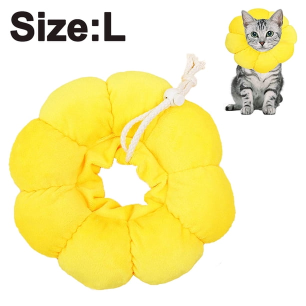 Collar de cono para perro, collar electrónico para mascotas, collares isabelinos, cono de recuperación para mascotas para gatos y perros pequeños, borde suave transpirable y fácil de limpiar Ormromra 220305-5