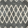thumbnail image 3 of Gertmenian Thayer Jamila Shag Geometric Gray Indoor Area Rug, 9x13, 3 of 6