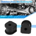 thumbnail image 2 of Unique Bargains No.K200610 Rear Left Rear Right Stabilizer Sway Bar Bushing Kit for HONDA CIVIC 2006-2012 Rubber Suspension Kit Black 2 Pcs, 2 of 6
