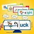 thumbnail image 3 of Word Families Learn to Read Flash Cards Set, Phonics and Sight Words with Activity Book, Read and Rhyme Flip Activity Book, Reading Games 30 Pieces, 3 of 6