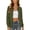 Army Green, variant on Oversized Lace Cardigan for Women Lightweight See Through Cover up Beach Top Elegant Solid Color Breathable Mesh Open Front Summer Cardigans