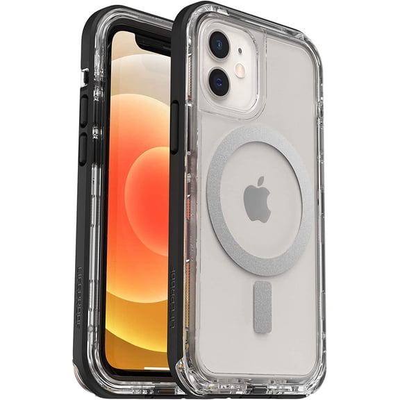 LifeProof Next Screenless Series Case for MagSafe for iPhone 12 Mini, Black Crystal