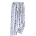 thumbnail image 1 of Birdeem Pantalon en Molleton pour Femmes, Pantalon d'Intérieur pour Femmes Enceintes, Pantalon Long Chaud d'Hiver, Pantalon Habillé en Molleton Ajustable, 1 of 9