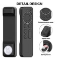 thumbnail image 2 of Funda protectora de silicona para control remoto Apple TV shaofei antideslizante y anticaída negro, 2 of 5