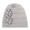 thumbnail image 2 of Ludlz Women Turban Flower Caps Vintage Beanie Headwrap Hat Elastic Chemo Headscrarf Hair Loss Hat, 2 of 5