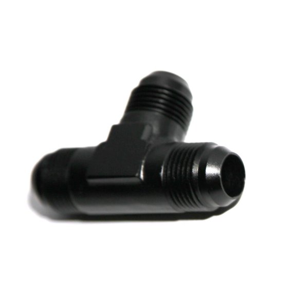 (one) AN10 10-AN Male to 2x AN10 10-AN Male 3-Way Tee T-Piece Fitting Adapter