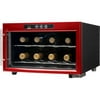 Emerson 8-Bottle Wine Cooler, Red