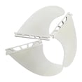 thumbnail image 3 of 3x Aletas de tabla de surf de liberación rápida Reemplazo Profesional Premium Portátil Accesorio de alto rendimiento Fácil de instalar Blanco, 3 of 8