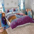 thumbnail image 7 of Frozen 2 Elsa and Anna Kids Full Sheet Set, White, Purple, 7 of 7