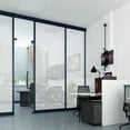thumbnail image 4 of Privacy Window Film Frosted Stripe Window lass Films Non-Adhesive Static Cling Window Stickers for Meeting Room Home Office (17.7x157inch(44.3x400cm)), 4 of 8