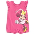 thumbnail image 4 of Romper Disney Minnie Mouse para bebé recién nacida de 6 a 9 meses, paquete de 2, 4 of 6