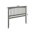 thumbnail image 6 of AFI Mission Queen Solid Wood Headboard, Grey, 6 of 6