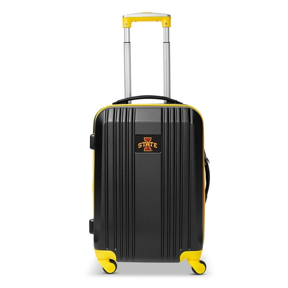 Mojo Outdoors NCAA Iowa State Cyclones 21 in. Carry-on Hardcase Two-Tone Spinner