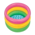 thumbnail image 2 of Intex 34in x 10in Sunset Glow Soft Inflatable Baby/Kids Swimming Pool (8 Pack), 2 of 3