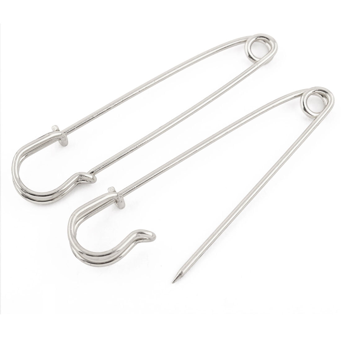 Skirts Kilts Crafts Fastening Safety Pins Brooches Silver Tone 6.5cm ...