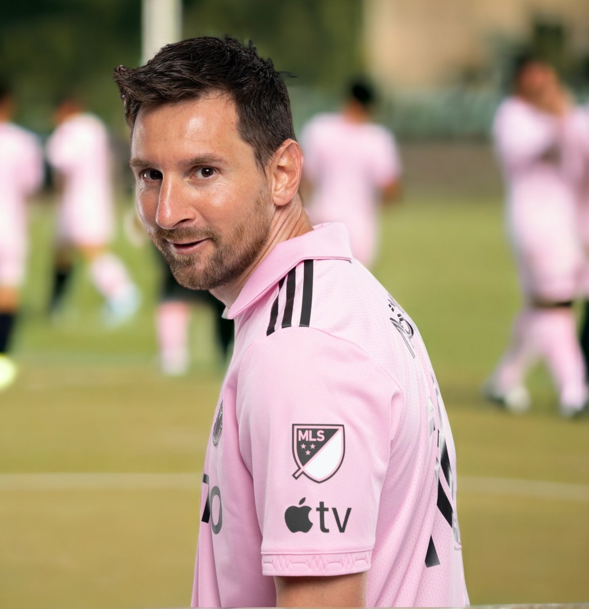 Messi 10 Inter Miami FC Pink Design Baseball Jersey - Growkoc