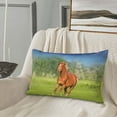 thumbnail image 5 of Cauagu horse running freely Print Pillow Covers with Envelope Closure,1PC Pillow Cases Decorative Pillow Case for Bed & Couch, Pillows Not Included-14"x20", 5 of 6