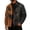T7-Earthy Yellow, variant on Mens Halloween Print Corduroy Jacket Long Sleeve Button Down Shirt Jackets with Pockets Lapel Collar Coats Vintage Casual Western Fall Winter Clothes,Dark Green 2XL