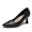 BLACK-PU, variant on DREAM PAIRS Women's Pumps Closed Toe Comfortable Kitten Heels Pointed Toe Work Business Dress Shoes with Arch Support